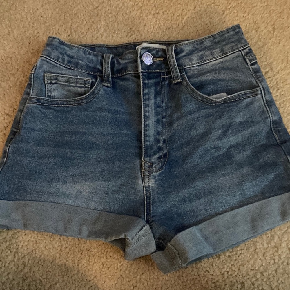 Medium Wash Forever 21 Denim Shorts